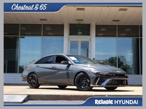 Ecotronic Gray 2025 Hyundai ELANTRA N Line