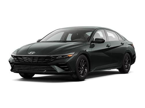 Amazon Gray 2026 Hyundai ELANTRA HEV Blue