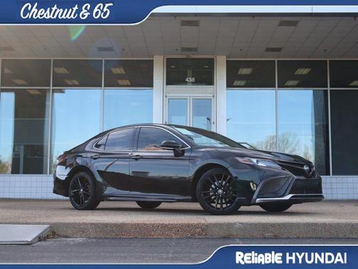 Midnight Black 2021 Toyota Camry XSE