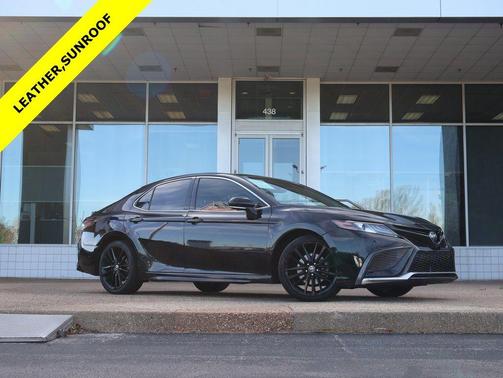 Midnight Black 2021 Toyota Camry XSE