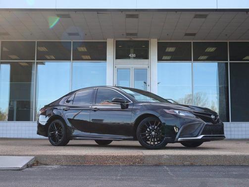 Midnight Black 2021 Toyota Camry XSE