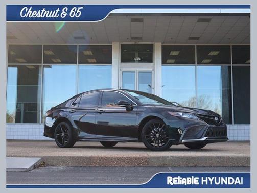 Midnight Black 2021 Toyota Camry XSE