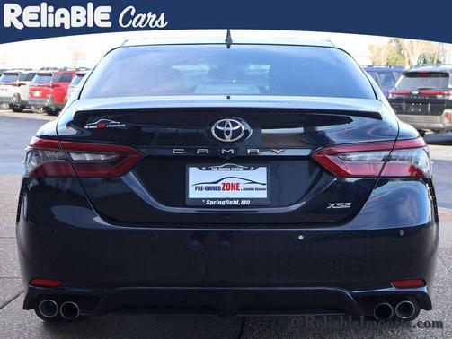 Midnight Black 2021 Toyota Camry XSE