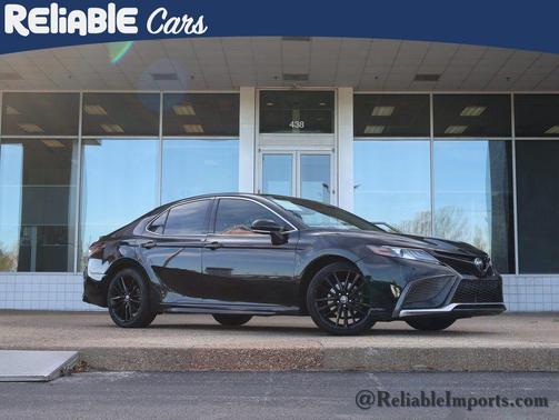Midnight Black 2021 Toyota Camry XSE
