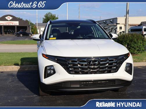 Serenity White Pearl 2023 Hyundai TUCSON Limited