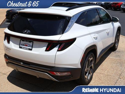 Serenity White Pearl 2023 Hyundai TUCSON Limited