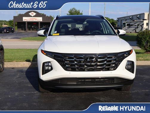 Serenity White Pearl 2023 Hyundai TUCSON Limited