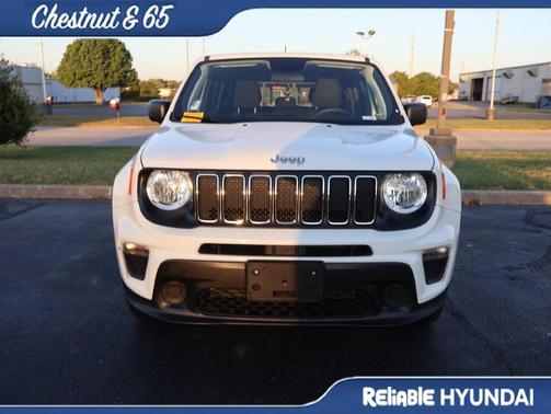 Alpine White Clearcoat 2020 Jeep Renegade Sport