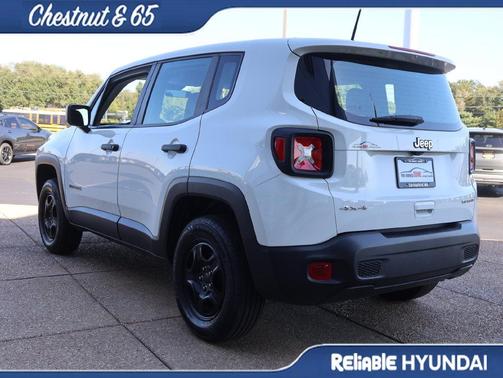 Alpine White Clearcoat 2020 Jeep Renegade Sport