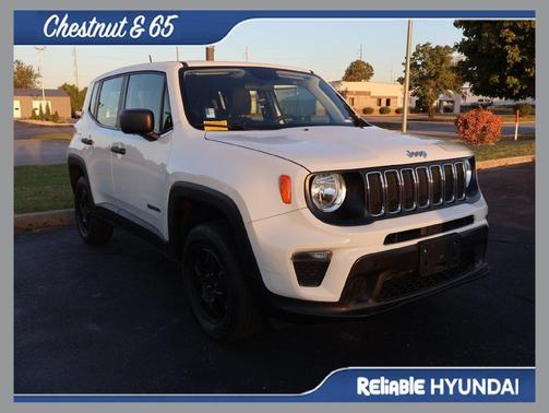 Alpine White Clearcoat 2020 Jeep Renegade Sport