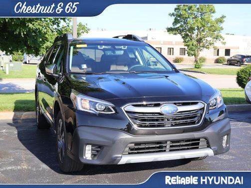 Crystal Black Silica 2022 Subaru Outback Touring XT