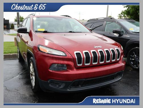 Deep Cherry Red Crystal Pearlcoat 2016 Jeep Cherokee Sport