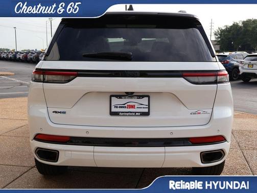 Bright White 2024 Jeep Grand Cherokee 4xe Anniversary Edition
