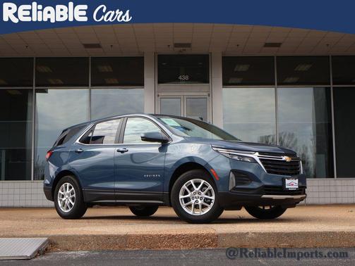 Lakeshore Blue Metallic 2024 Chevrolet Equinox 1LT