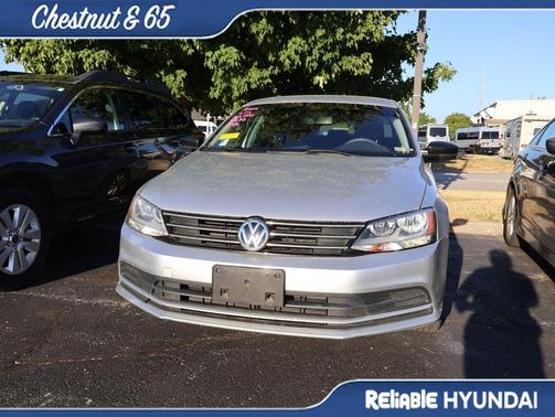 Reflex Silver 2015 Volkswagen Jetta 1.8T SE