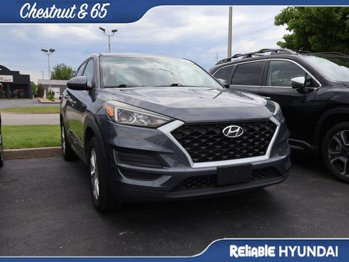 Coliseum Gray 2019 Hyundai TUCSON SE
