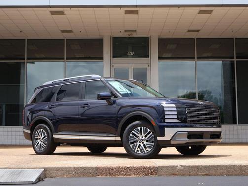 Classy Blue Pearl 2026 Hyundai Palisade Hybrid Blue SEL 8P