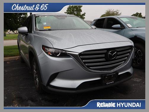 Sonic Silver Metallic 2023 Mazda CX-9 Touring
