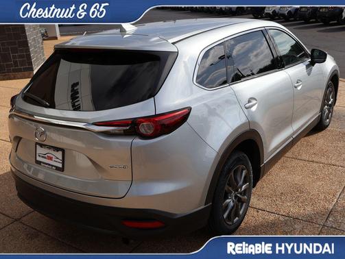Sonic Silver Metallic 2023 Mazda CX-9 Touring