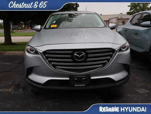Sonic Silver Metallic 2023 Mazda CX-9 Touring