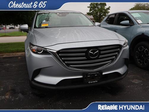 Sonic Silver Metallic 2023 Mazda CX-9 Touring