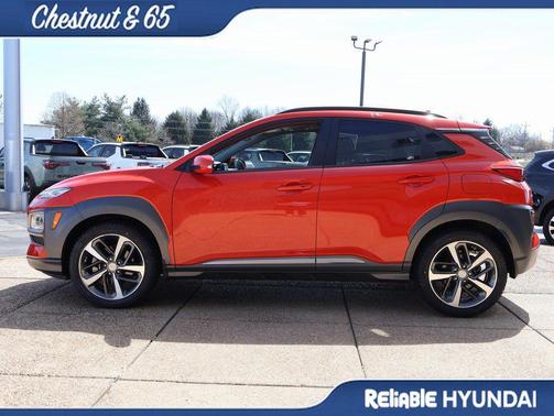 Sunset Orange 2019 Hyundai KONA Limited
