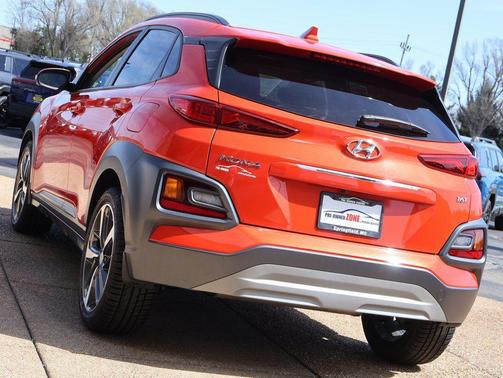 Sunset Orange 2019 Hyundai KONA Limited