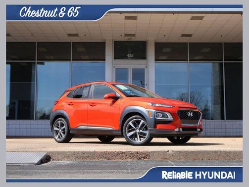 Sunset Orange 2019 Hyundai KONA Limited