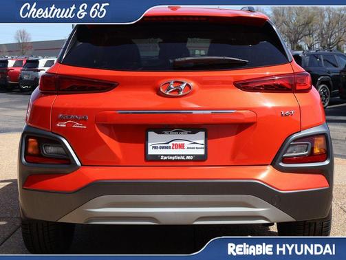 Sunset Orange 2019 Hyundai KONA Limited