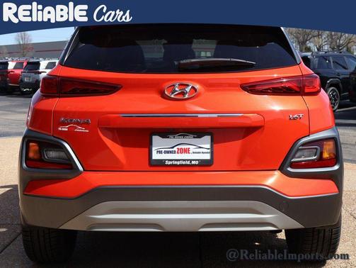 Sunset Orange 2019 Hyundai KONA Limited