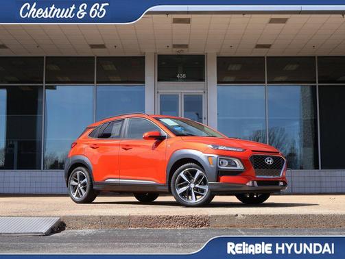 Sunset Orange 2019 Hyundai KONA Limited