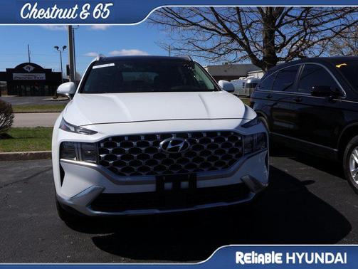 Serenity White Pearl 2023 Hyundai SANTA FE SEL 2.4