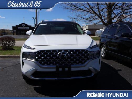 Serenity White Pearl 2023 Hyundai SANTA FE SEL 2.4