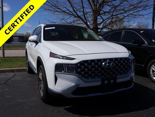 Serenity White Pearl 2023 Hyundai SANTA FE SEL 2.4