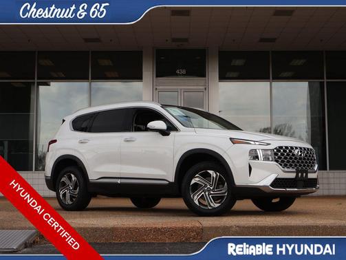 Serenity White Pearl 2023 Hyundai SANTA FE SEL 2.4