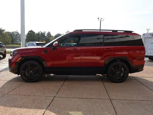 Ultimate Red 2027 Hyundai SANTA FE HEV Calligraphy