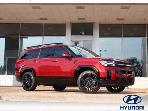Ultimate Red 2027 Hyundai SANTA FE HEV Calligraphy