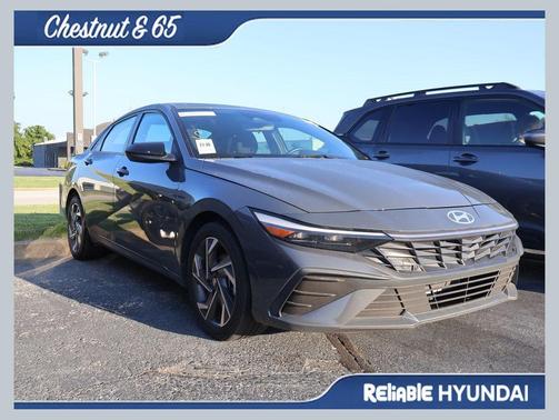 Ecotronic Gray 2025 Hyundai ELANTRA Sport