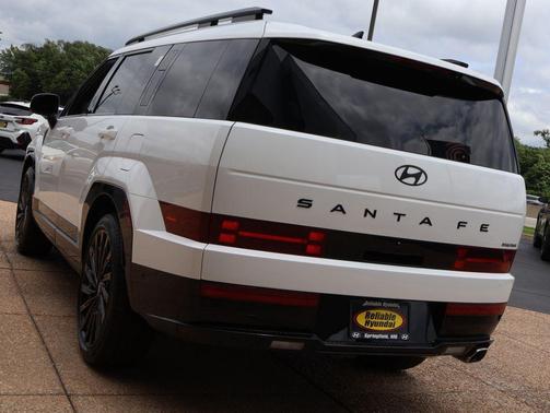 Serenity White 2026 Hyundai SANTA FE Calligraphy