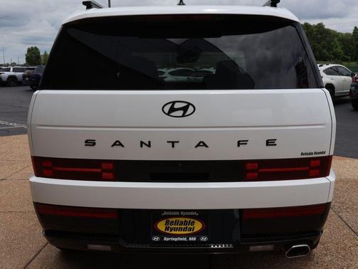 Serenity White 2026 Hyundai SANTA FE Calligraphy