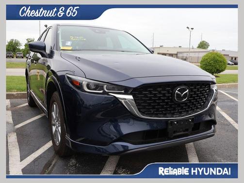 Deep Crystal Blue Mica 2025 Mazda CX-5 2.5 S Select Package