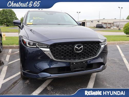 Deep Crystal Blue Mica 2025 Mazda CX-5 2.5 S Select Package