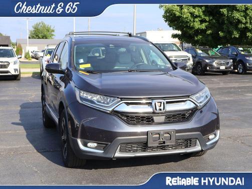 Gray 2019 Honda CR-V Touring