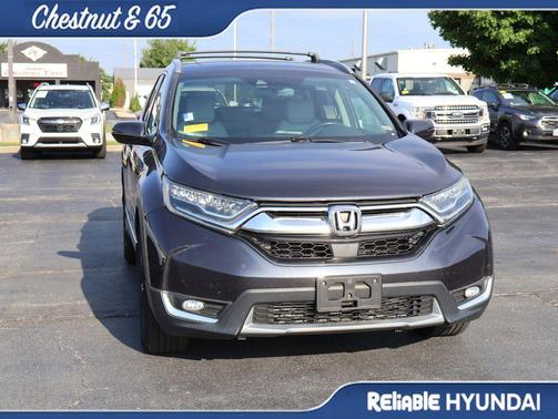 Gray 2019 Honda CR-V Touring