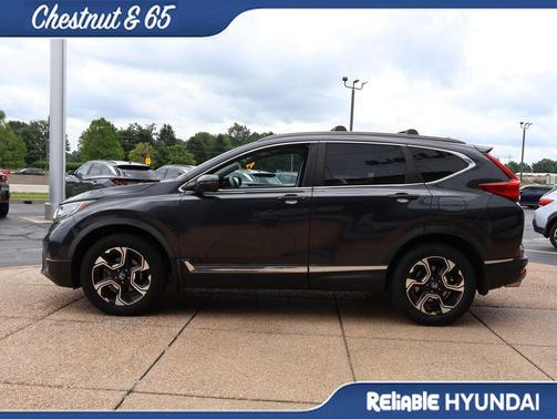 Gray 2019 Honda CR-V Touring