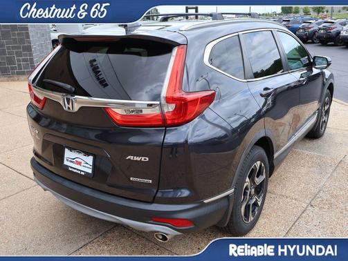 Gray 2019 Honda CR-V Touring