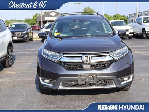 Gray 2019 Honda CR-V Touring