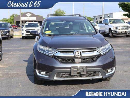 Gray 2019 Honda CR-V Touring