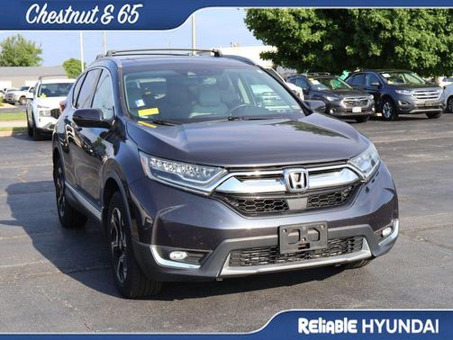 Gray 2019 Honda CR-V Touring