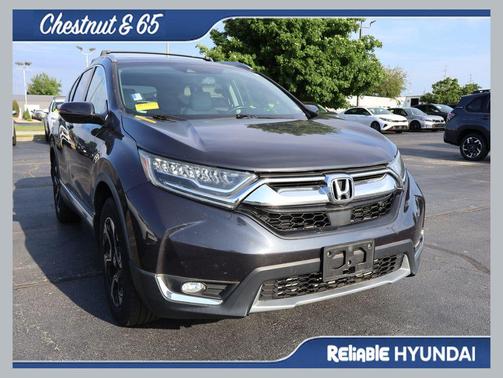 Gray 2019 Honda CR-V Touring